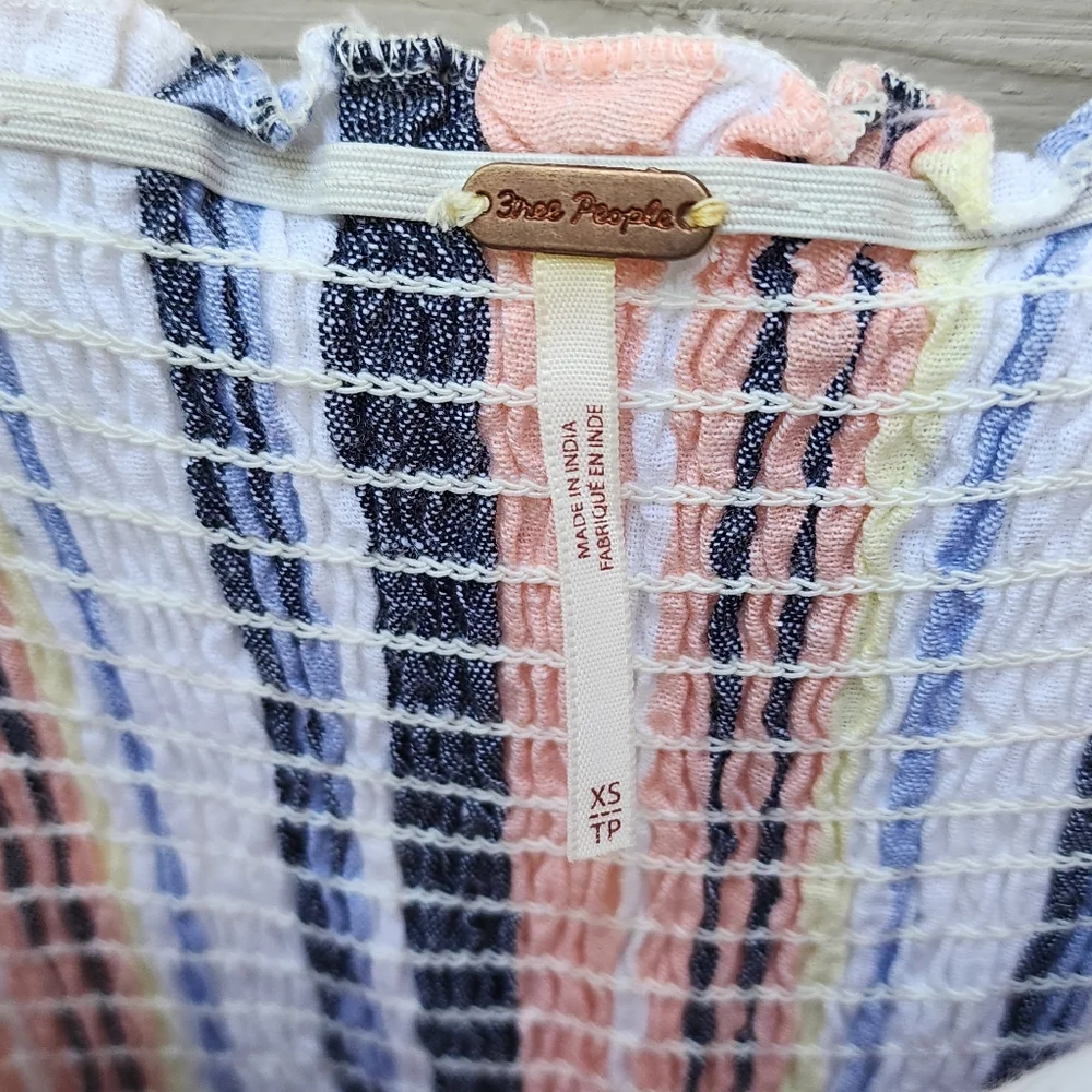 Free People Lilah Striped Tube Dress